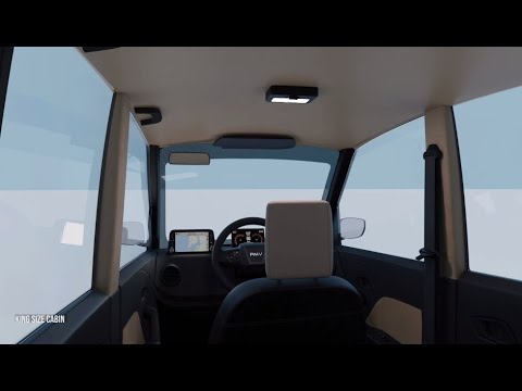 EaS-E interior Reveal - Personal Mobility Vehicle (PMV) - Smart Microcar -  YouTube