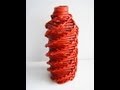 ▬►Спиральное плетение из газет. Часть 2. / Spiral weaving