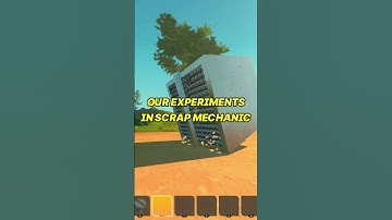 We made a bomb-gun in Scrap Mechanic, and it works! 😦🔥 #scrapmechanic #shorts #funny