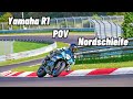 Racing my yamaha r1 against sportscars on the most dangerous racetrack in de world nordschleife