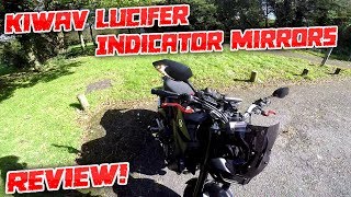#184 KiWAV Lucifer Indicator Mirrors - Review! 2017 MT-09!