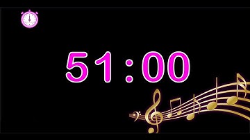 51 minute timer music : countdown 51 minute timer music