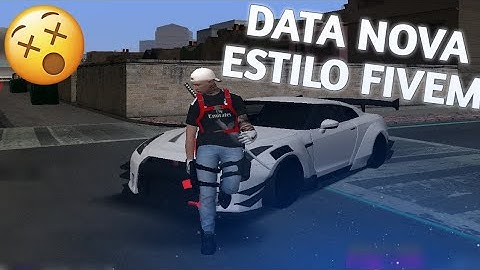 NOVA DATA MODIFICADA V23 ESTILO FIVEM DE SAMP LAUNCHER, [TODAS GPU