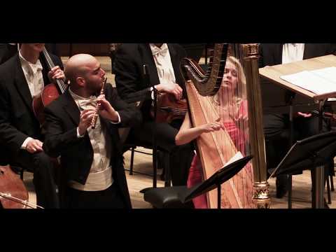 Bach-Gounod, Ave Maria flute harp. Julia Rovinsky, Guy Eshed #harp #flute #instrumentalmusic