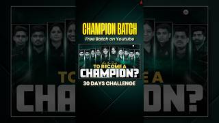 champion Bnne ki strategy kya hai aapko pta hai ? #trending #viral #cuetpg2026 #short #shortvideo