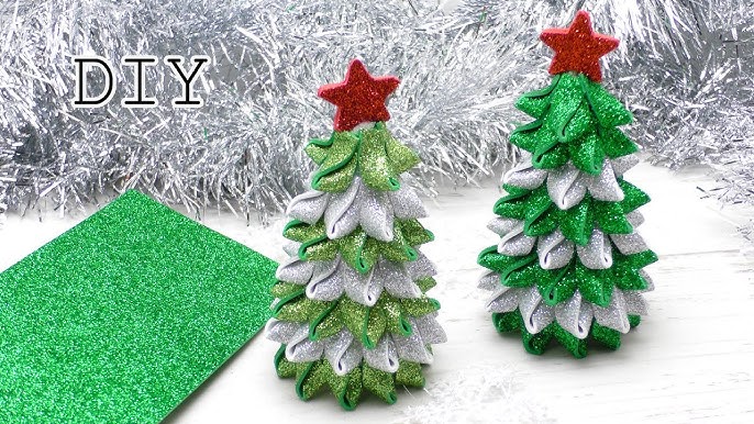 Foam Christmas Trees, DIY for Beginners