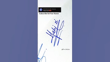 Mahi name stylish signature 🔥🥀 Comment Your Name 🌟#shorts #firstkalakar