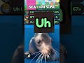 Sea Lion Song in Roblox is Crazy 😭 #roblox #shorts