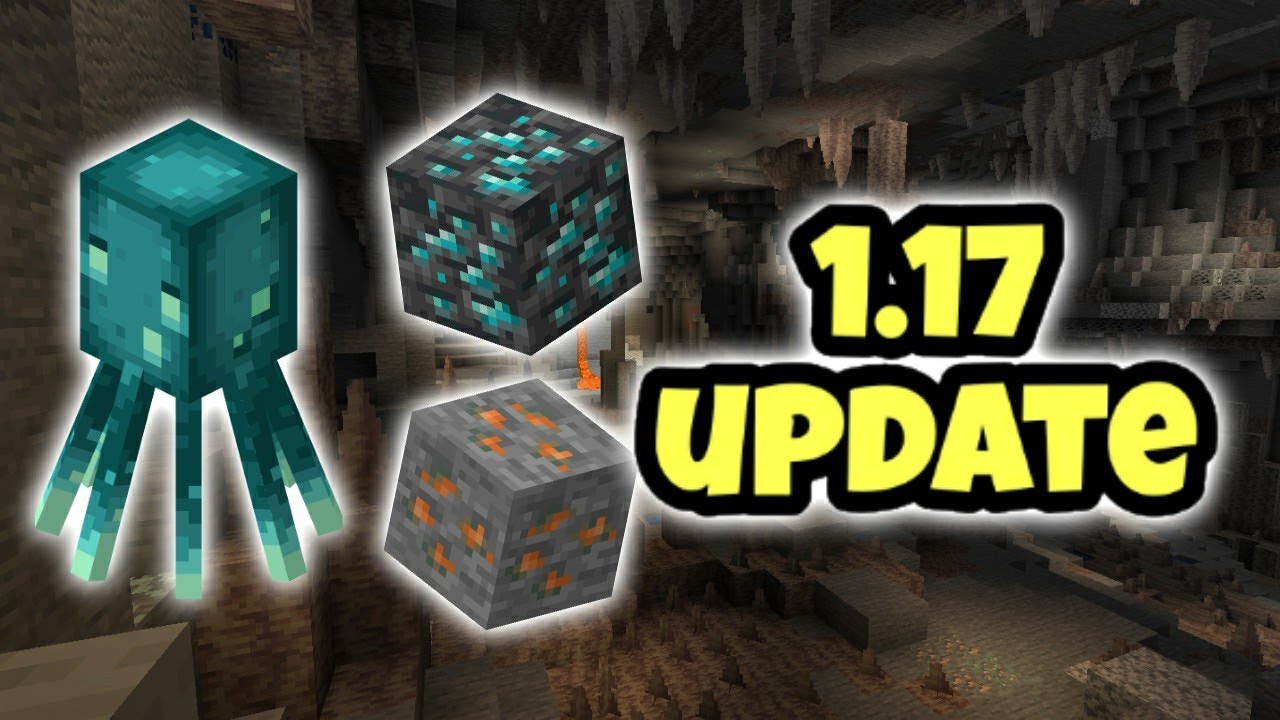 Minecraft 1.17 Caves & Cliffs Update Is Here! - YouTube