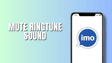 How to mute ringtone sound on Imo