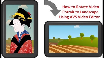 How To Rotate A Video Using AVS Video Editor