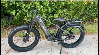 SPACEVELO Electric Mountain Bike | Curiosity Explorer Series E-Bike Terra X1 Fat Tire
