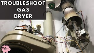 Troubleshoot Gas Dryer | Dryer Won't Heat, Won't Start, Won't Stop, Dry Time Too Long, Dries Too Hot