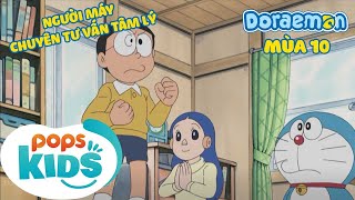 [S10] Doraemon - Tập 518 - Người Máy Chuyên Tư Vấn Tâm Lý, Jaian Bay Trên Bầu Trời Cao|Lồng Tiếng