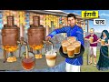 Irani chai wala tap chai copper pot irani tea famous street drink hindi kahaniya new hindi stories