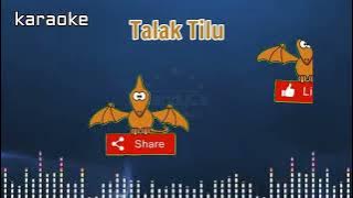 TALAK TILU Karaoke Koplo Versi Kendang Rampak
