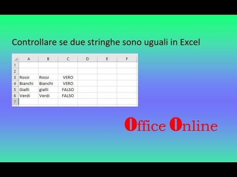 Video: Come posso verificare se due stringhe sono uguali in C#?