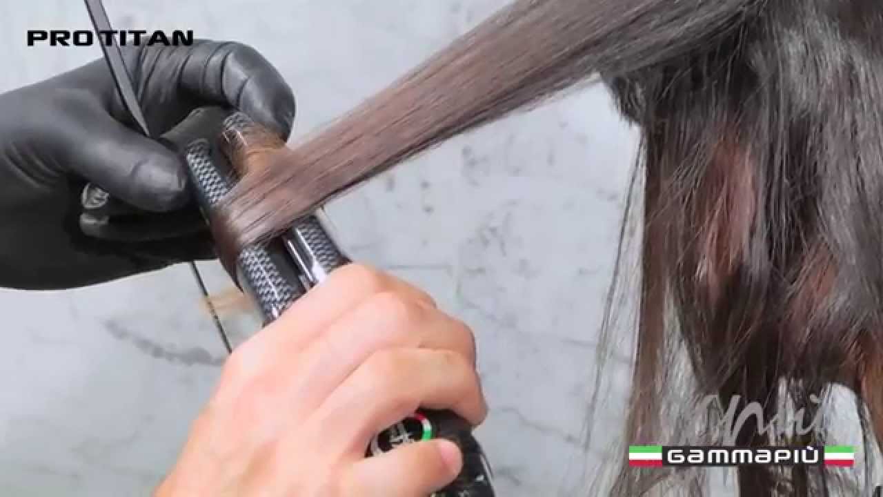 Gammapiu Pro Titan Professional Straightener Youtube