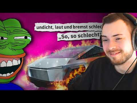 Der CYBERTRUCK ist das SCHLECHTESTE AUTO DER WELT - Reaction auf 2 Bored Guys "DIE CYBERTRUCK SAGA"