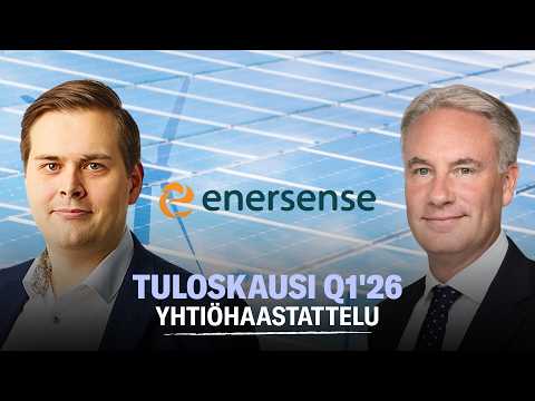 Enersense Q1'26: Operatiivinen tuloskehitys ylitti odotukset