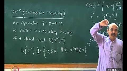 Mod-01 Lec-38 Solving Nonlinear Algebraic Equations: Introduction to Convergence analysis