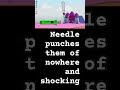 Needle or needy you decide