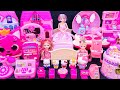 33 Minutes Satisfying with Unboxing Little Barbie Princess Bedroom, Happy Family Party Playset |ASMR