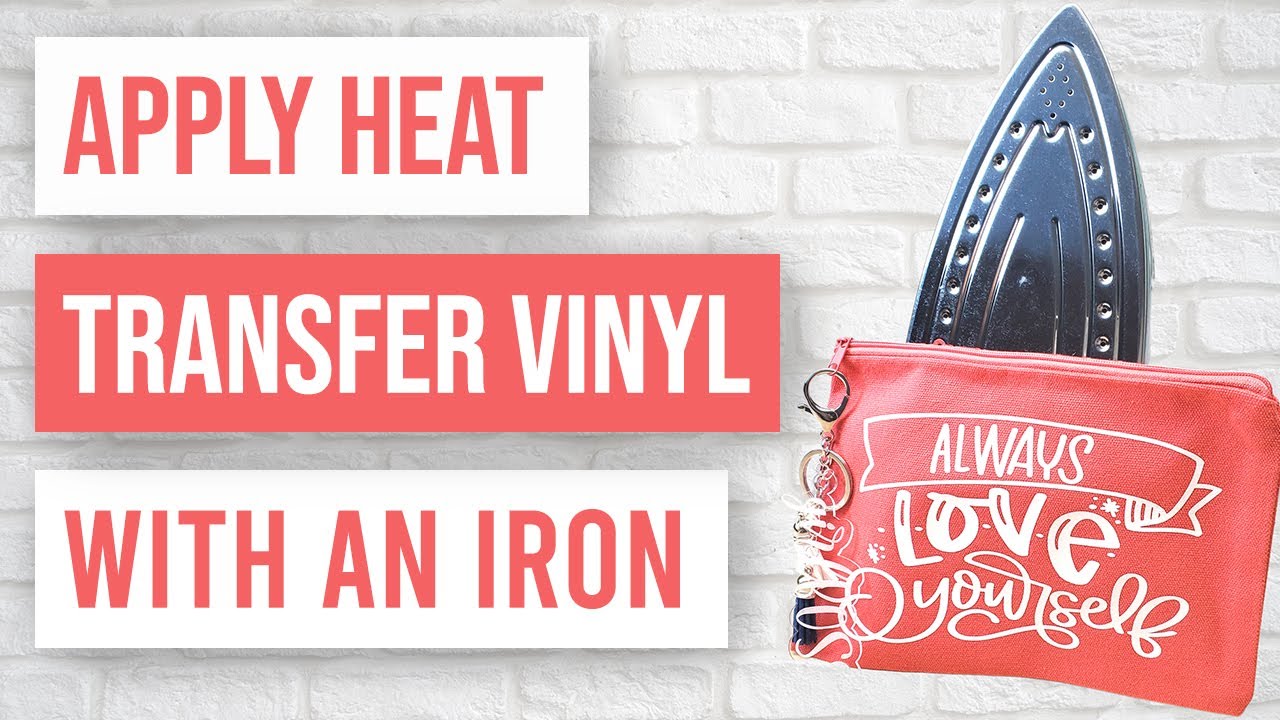 DON'T RUIN YOUR PROJECT! How To Iron On Cricut Vinyl With Regular Irons for  Beginners 