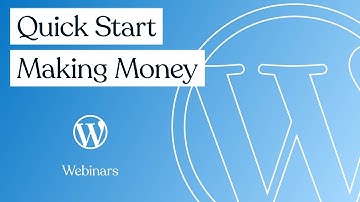 WordPress.com Webinars: Making Money | August 2020