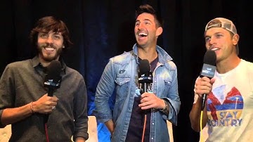 Jake Owen with Chris Janson and Dustin Lynch