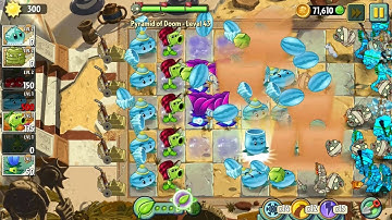 Plants vs. Zombies 2 Pyramid of Doom - level 41-45 || gameplay walkthrough