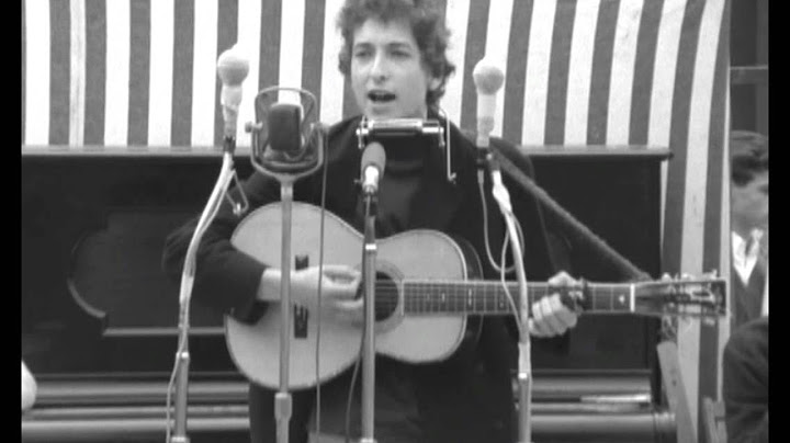 Mr. Tambourine Man Live version - Live performance video thumbnail