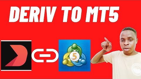 How to connect a Deriv account to MT5 on mobile phone