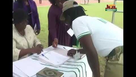 Swearing in of 2019 Batch B Stream II Ogun Corps Members