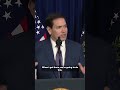 'He is not the legitimate president of Venezuela' Rubio speaks on Nicolás Maduro