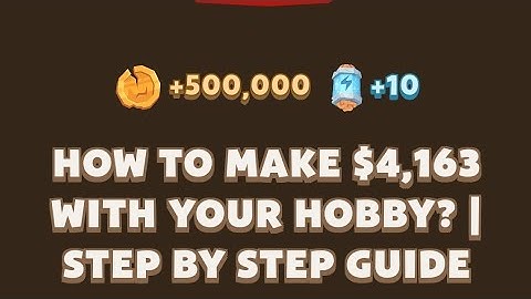 How To Make $4,163 with Your Hobby? | Step by Step Guide | Memefi Youtube Video Code