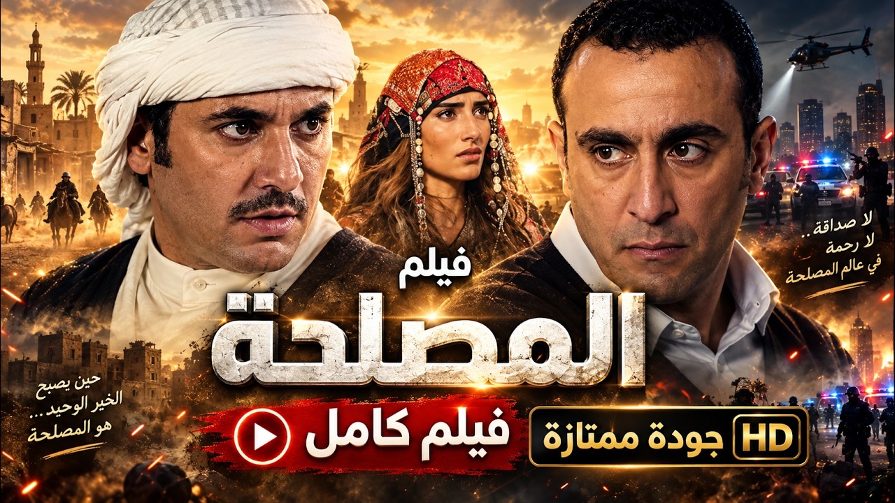 أبرز أفلام الأكشن والتشويق في السينما المصرية  فيلم المصلحة " 😉🔥
