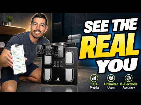 Video thumbnail: Arboleaf Smart Scale with Handle Display Review: Does the 8-Electrode Handle Deliver?