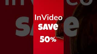 save half on invideo software now you just have to watch this video to save big.