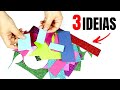 RETALHOS DE EVA| 3 IDEIAS INCRÍVEIS FAÇA E VENDA.