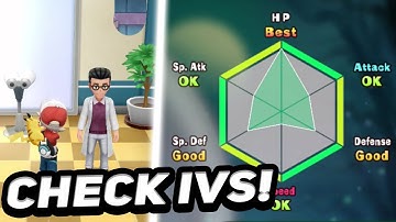 How To Check IVs In Pokémon Let