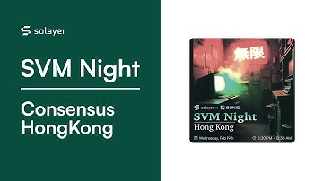 SVM Night: Consensus HongKong