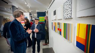 Artistic Alchemy Abstract Innovations At The Studio Door Gallery Opening Reception