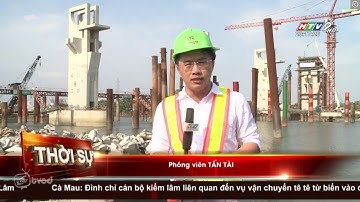 Dự án chống ngập do triều | Lễ cất nóc công trình cống kiểm soát triều Mương Chuối