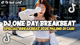 Download lagu DJ ONE DAY BREAKBEAT 2026 Pure Love X Broken Angel Remix Full Bass Santai Viral TikTok Terbaru