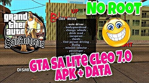 GTA SA Lite Cleo 7.0 ||No Root||100% Working||.