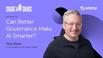 GoatTalks, Episode 1, Nick Wade, Opus Guard