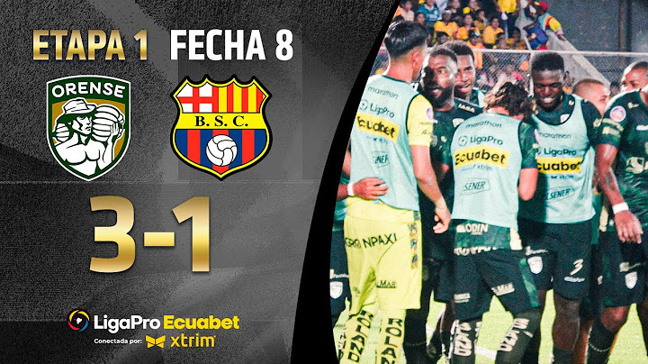 RESUMEN COMPLETO: ORENSE 3-1 BARCELONA SC l LIGAPRO ECUABET - FECHA 8