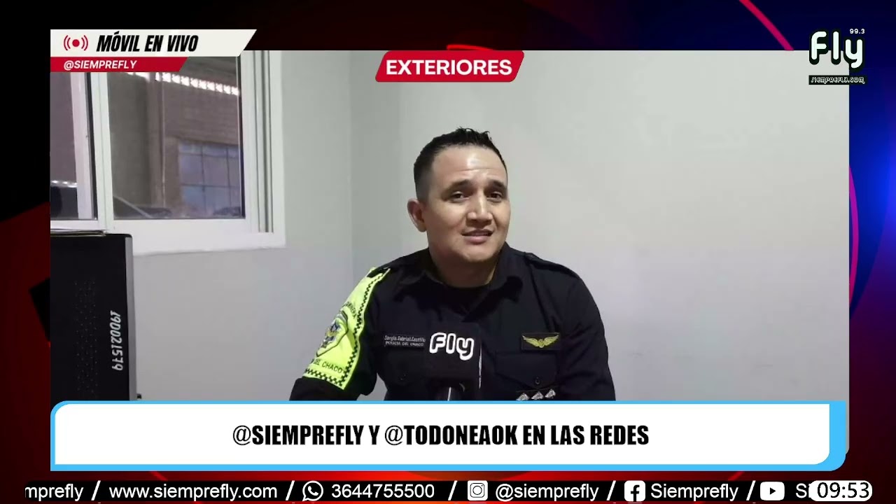 📆𝟭𝟯/𝟭𝟬/𝟮𝟬𝟮𝟲┃🚨Informe Policía Caminera del Chaco 🚓