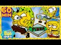Bob Esponja | 1 hora de momentos clássicos da 1ª Temporada!| Nickelodeon | Bob Esponja em Português